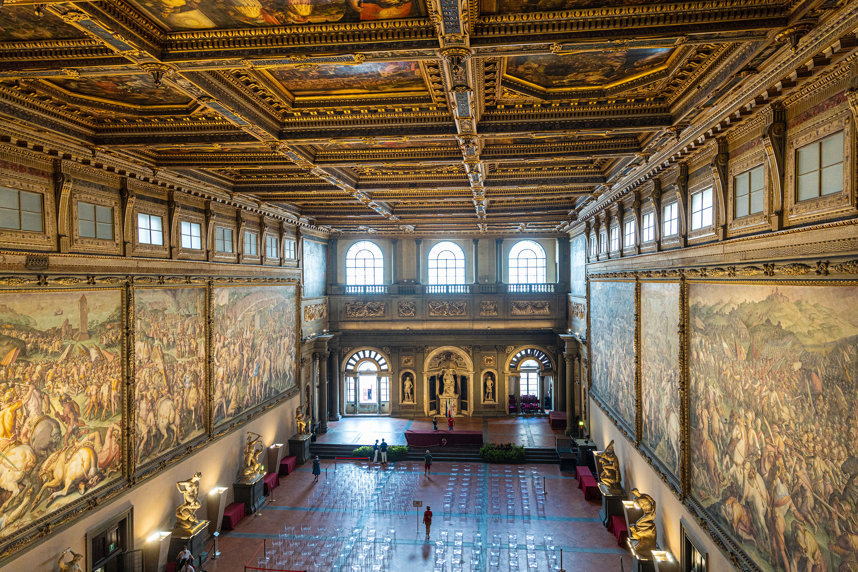 Saal im Palazzo Vecchio